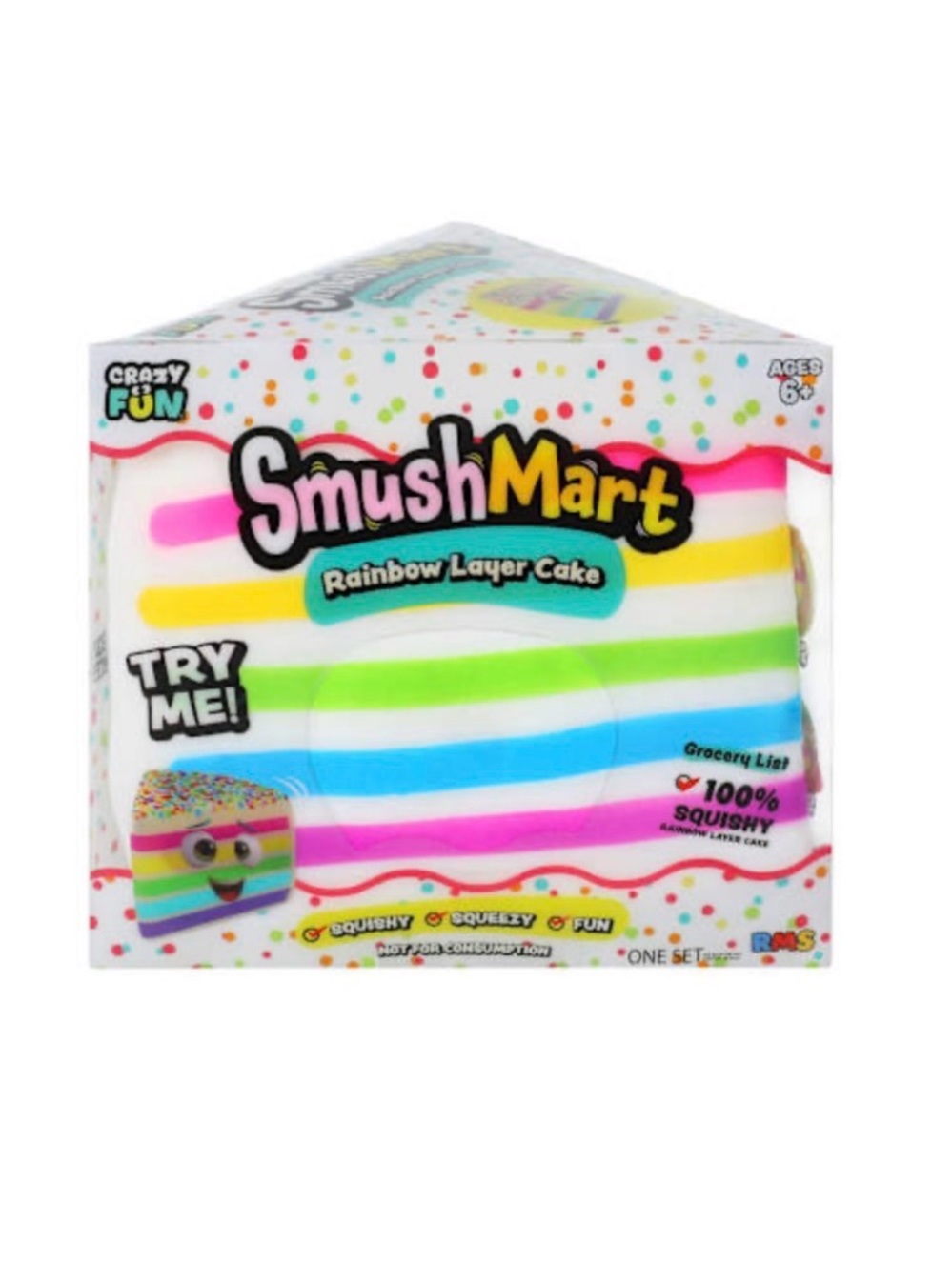 Rainbow Layer Cake Squishy